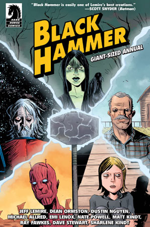Black hammer es uno de los mejores cómics dark horse