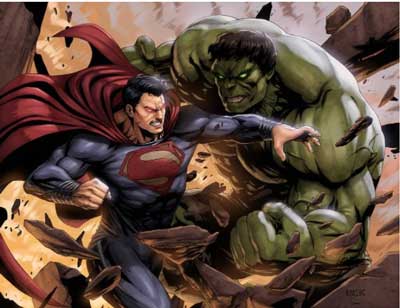 superman vs hulk