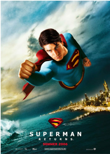 póster de superman regresa