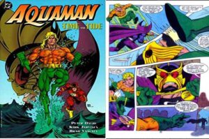 Lee más sobre el artículo Aquaman: Tiempo y marea de Peter David y Kirk Jarvinen