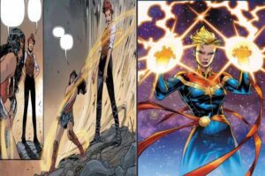 Wonder Woman vs Capitana Marvel ¿Quién ganaría?