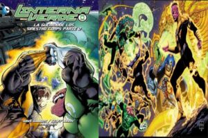 Green Lantern: La Guerra de los Sinestro Corps de Geoff Johns ¡Sinestro vs Hal Jordan!