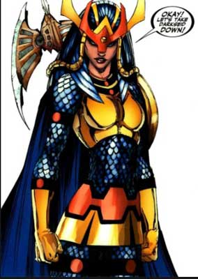 big barda es una de las superhéroes mujeres más poderosas de los cómics