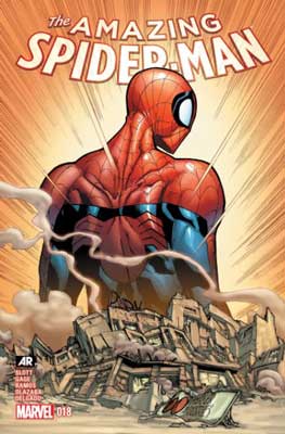 portada de amazing spiderman 18