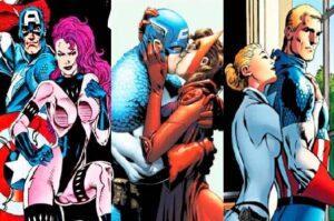 Todas las Novias del Capitán América en los cómics de Marvel
