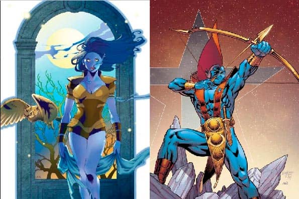 Top 14 Superhéroes Azules del mundo del cómic