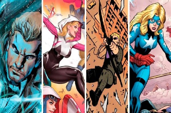 Top 12 Mejores Superhéroes Rubios en el mundo del cómic
