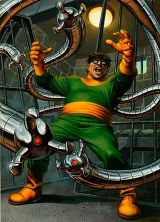 Doctor Octopus es uno de los enemigos gordos de spiderman