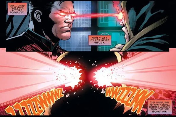 superman mata a shazam